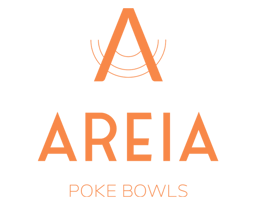 Areia Poke Bowls logo.